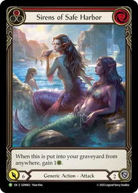 Sirens of Safe Harbor (Red) - GEM Pack 2 (GEM) #GEM063 - Promo Flesh and Blood Trading Card