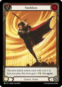 Nimblism (Red) - GEM Pack 2 (GEM) #GEM065 - Promo Flesh and Blood Trading Card