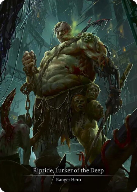 Riptide, Lurker of the Deep (Marvel) - GEM Pack 2 Flesh and Blood trading card