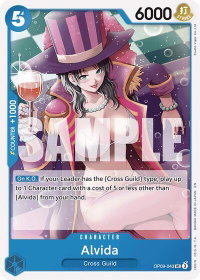 Alvida (Reprint) - Starter Deck 25: BLUE Buggy (ST-25) #OP09-043 - Uncommon One Piece Trading Card