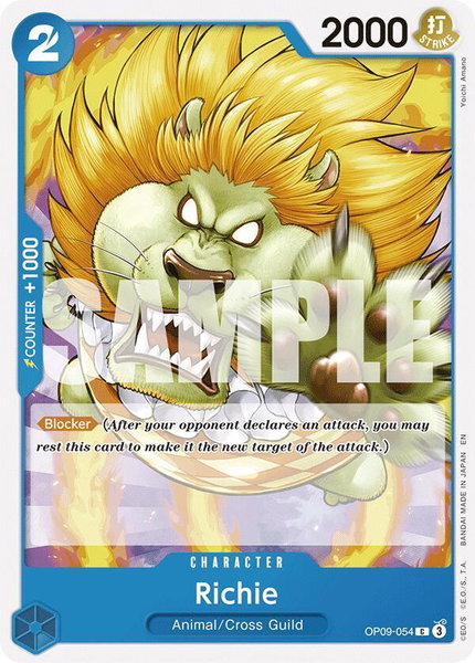 Richie (Reprint) - Starter Deck 25: BLUE Buggy One Piece trading card