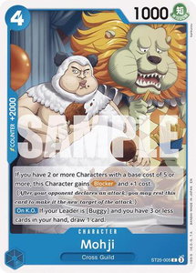 Mohji - Starter Deck 25: BLUE Buggy (ST-25) #ST25-005 - Common One Piece Trading Card