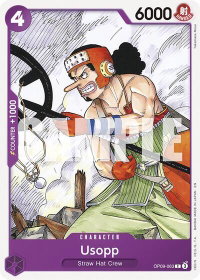 Usopp (Reprint) - Starter Deck 26: PURPLE/BLACK Monkey.D.Luffy (ST-26) #OP09-063 - Common One Piece Trading Card