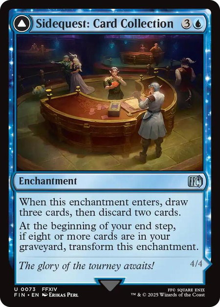 Sidequest: Card Collection - FINAL FANTASY Magic: The Gathering trading card