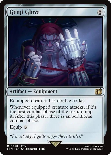 Genji Glove - FINAL FANTASY Magic: The Gathering trading card