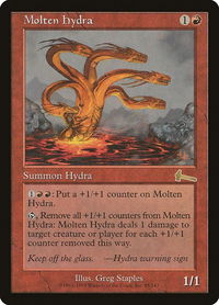 Molten Hydra - Urza's Legacy (ULG) #85 - Rare Magic: The Gathering Trading Card