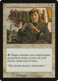Mother of Runes - Urza's Legacy (ULG) #14 - Uncommon Magic: The Gathering Trading Card