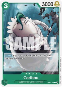 Coribou (Reprint) - Starter Deck 24: GREEN Jewelry Bonney (ST-24) #OP07-025 - Common One Piece Trading Card