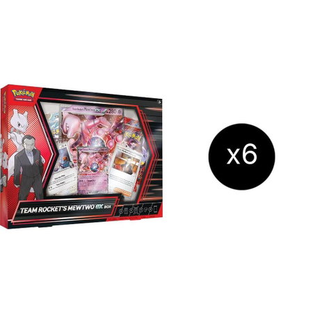 Team Rocket's Mewtwo ex Box Case trading card from Miscellaneous Cards & Products Team Rocket's Mewtwo ex Box Case - Miscellaneous Cards & Products Pokémon trading card
