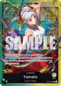 Yamato (OP06-022) - Starter Deck 28: GREEN/YELLOW Yamato (ST-28) #OP06-022 - Leader One Piece Trading Card