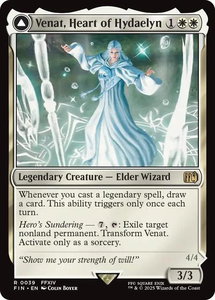 Venat, Heart of Hydaelyn - FINAL FANTASY (FIN) #39 - Rare Magic: The Gathering Trading Card