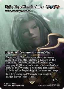 Kuja, Mage Manufacturer - Inalla, Archmage Ritualist (Showcase) - FINAL FANTASY: Through the Ages (FCA) #52 - Rare Magic: The Gathering Trading Card