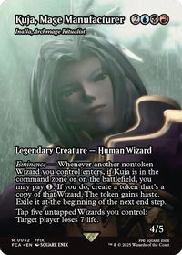 Kuja, Mage Manufacturer - Inalla, Archmage Ritualist (Showcase) - FINAL FANTASY: Through the Ages (FCA) #52 - Rare Magic: The Gathering Trading Card