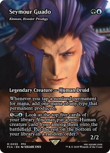 Seymour Guado - Kinnan, Bonder Prodigy (Showcase) - FINAL FANTASY: Through the Ages (FCA) #55 - Mythic Rare Magic: The Gathering Trading Card