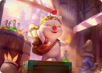 Stiltzkin, Moogle Merchant Art Card - Art Series: FINAL FANTASY (ASFIN) #3 - Special Magic: The Gathering Trading Card