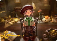 Tataru Taru Art Card (Gold-Stamped Signature) - Art Series: FINAL FANTASY (ASFIN) #25 - Special Magic: The Gathering Trading Card