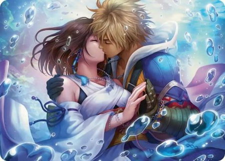 Together Forever Art Card - Art Series: FINAL FANTASY Magic: The Gathering trading card