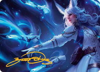 Sage's Nouliths Art Card (Gold-Stamped Signature) - Art Series: FINAL FANTASY (ASFIN) #5 - Special Magic: The Gathering Trading Card