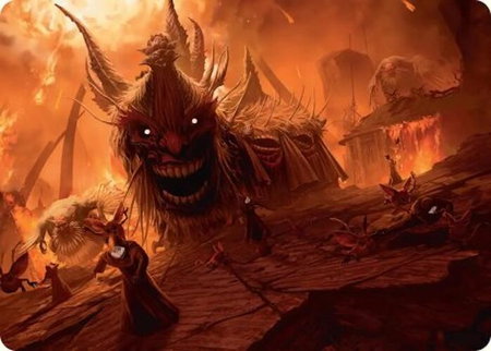 The Final Days Art Card - Art Series: FINAL FANTASY Magic: The Gathering trading card