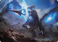 Yiazmat, Ultimate Mark Art Card - Art Series: FINAL FANTASY (ASFIN) #7 - Special Magic: The Gathering Trading Card