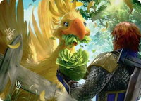 Gysahl Greens Art Card - Art Series: FINAL FANTASY (ASFIN) #10 - Special Magic: The Gathering Trading Card