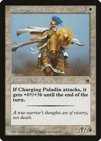 Charging Paladin - Portal (POR) #11 - Uncommon Magic: The Gathering Trading Card