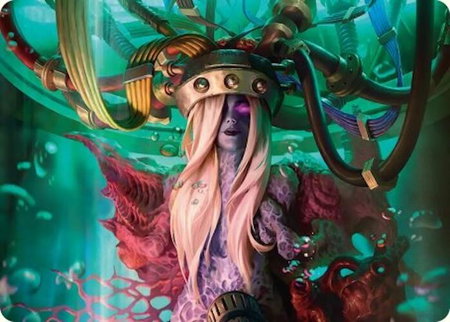 Jenova, Ancient Calamity Art Card - Art Series: FINAL FANTASY Magic: The Gathering trading card