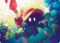 Vivi Ornitier Art Card (Gold-Stamped Signature) - Art Series: FINAL FANTASY (ASFIN) #17 - Special Magic: The Gathering Trading Card