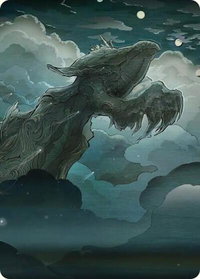 Sin, Spira's Punishment Art Card - Art Series: FINAL FANTASY (ASFIN) #36 - Special Magic: The Gathering Trading Card