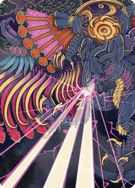 Summon: Bahamut Art Card - Art Series: FINAL FANTASY Magic: The Gathering trading card