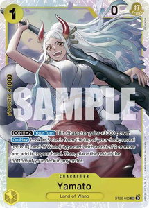 Yamato - Starter Deck 28: GREEN/YELLOW Yamato (ST-28) #ST28-005 - Super Rare One Piece Trading Card