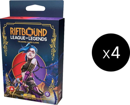 Origins - Champion Deck (Jinx) Display trading card from Origins Origins - Champion Deck (Jinx) Display - Origins Riftbound trading card