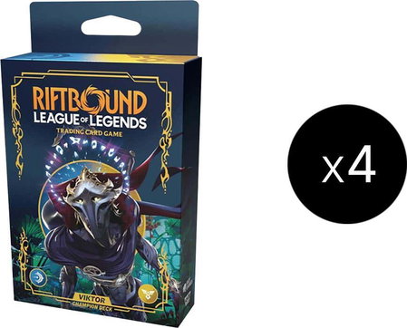 Origins - Champion Deck (Viktor) Display - Origins Riftbound trading card