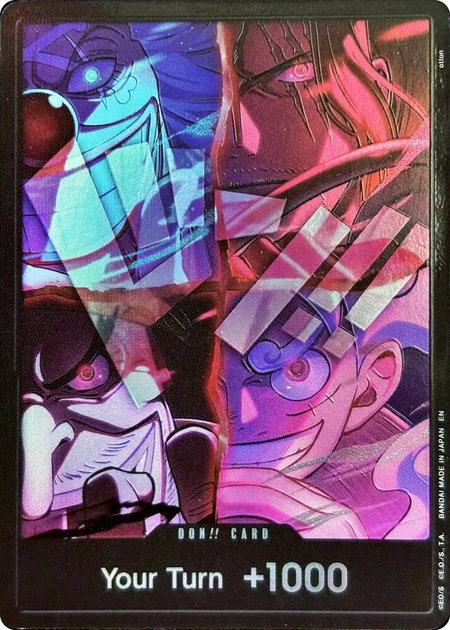 DON!! Card (English Version 2nd Anniversary Set) - One Piece Promotion Cards One Piece trading card