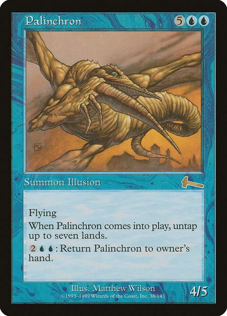 Palinchron - Urza's Legacy Magic: The Gathering trading card