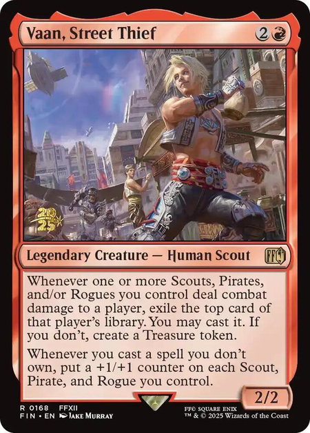 Vaan, Street Thief - Prerelease Cards Magic: The Gathering trading card