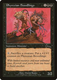Phyrexian Broodlings - Urza's Legacy (ULG) #58 - Common Magic: The Gathering Trading Card