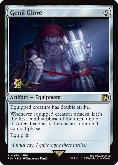 Genji Glove - Prerelease Cards Magic: The Gathering trading card