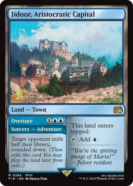 Jidoor, Aristocratic Capital - Prerelease Cards Magic: The Gathering trading card