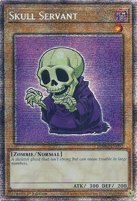 Skull Servant (Starlight Rare) - Battles of Legend: Monster Mayhem YuGiOh trading card
