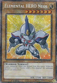 Elemental HERO Neos (Starlight Rare) - Battles of Legend: Monster Mayhem (BLMM) #BLMM-EN003 - Starlight Rare YuGiOh Trading Card