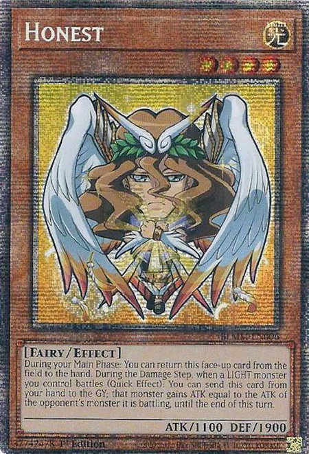 Honest (Starlight Rare) - Battles of Legend: Monster Mayhem YuGiOh trading card