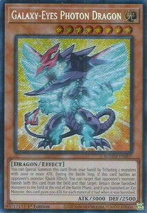 Galaxy-Eyes Photon Dragon - Battles of Legend: Monster Mayhem (BLMM) #BLMM-EN007 - Secret Rare YuGiOh Trading Card