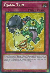 Ojama Trio - Battles of Legend: Monster Mayhem (BLMM) #BLMM-EN010 - Secret Rare YuGiOh Trading Card