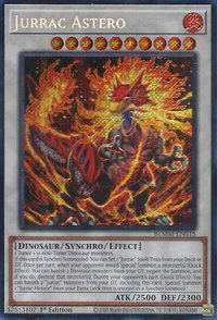 Jurrac Astero - Battles of Legend: Monster Mayhem (BLMM) #BLMM-EN018 - Secret Rare YuGiOh Trading Card