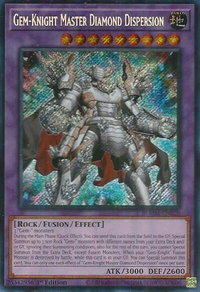 Gem-Knight Master Diamond Dispersion - Battles of Legend: Monster Mayhem (BLMM) #BLMM-EN020 - Secret Rare YuGiOh Trading Card