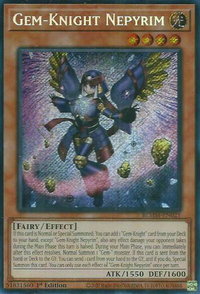 Gem-Knight Nepyrim - Battles of Legend: Monster Mayhem (BLMM) #BLMM-EN021 - Secret Rare YuGiOh Trading Card