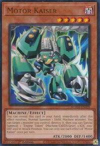 Motor Kaiser - Battles of Legend: Monster Mayhem (BLMM) #BLMM-EN028 - Ultra Rare YuGiOh Trading Card