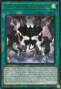 Two-for-One Repair Job - Battles of Legend: Monster Mayhem (BLMM) #BLMM-EN029 - Ultra Rare YuGiOh Trading Card