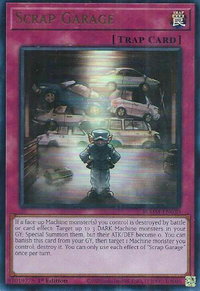 Scrap Garage - Battles of Legend: Monster Mayhem (BLMM) #BLMM-EN030 - Ultra Rare YuGiOh Trading Card